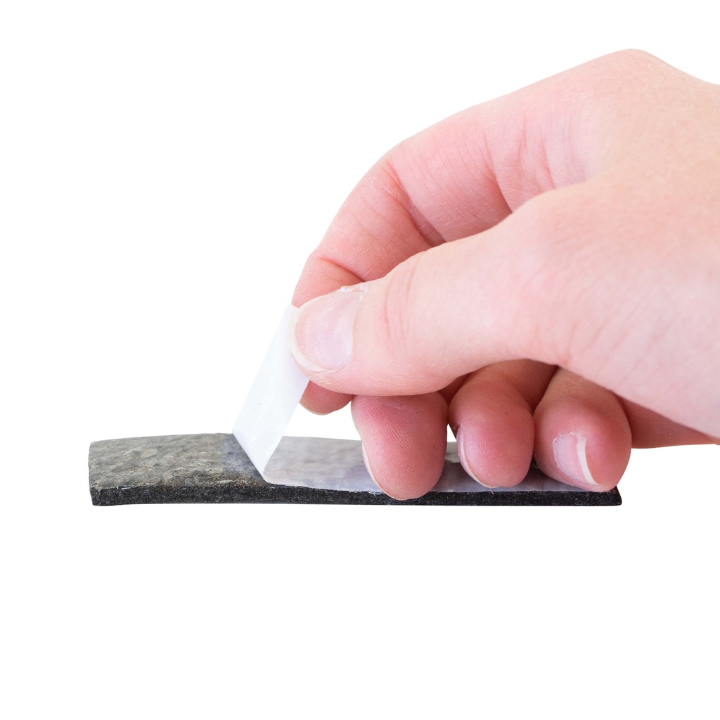 Filzstreifen selbstkl. STANDARD-3,0mm stark (L) 5m | braun | Breite: 20